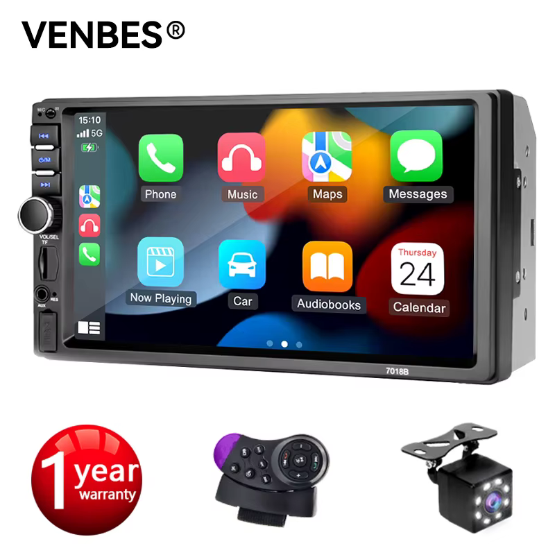 VENBES Carplay Android Auto 7 pouces